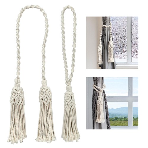 Embrasse rideau macramé - rideau,