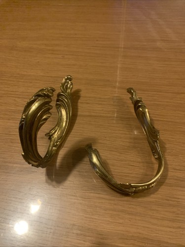 Paire embrasse bronze - d’embrasse,