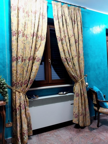 Coppia tende giallo oro - tende,
